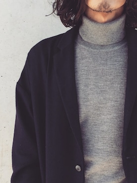 「無印良品」｜だんちょーさん（メンズ・175cm）の冬コーディネート