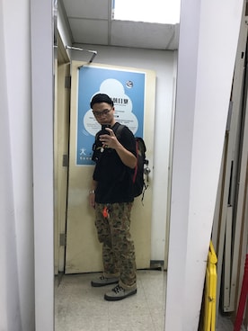 「LMCのアイテム（Tシャツ/カットソー）」を使った、yjsu🇹🇼さん（メンズ・169cm）の夏コーディネート
