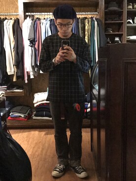 「LESS（レス）のアイテム（トップス）」を使った、yjsu🇹🇼さん（メンズ・169cm）の夏コーディネート