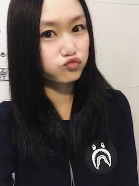 「A BATHING APE（アベイシングエイプ）のアイテム（ジャケット/アウター）」を使った、Winnieさん（レディース・165cm）の春コーディネート