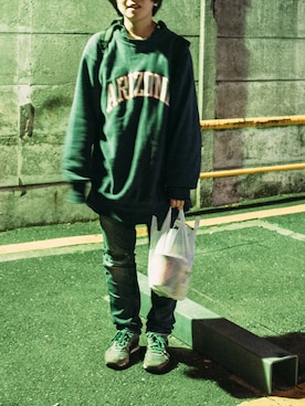 「Lyric（リリック）のアイテム」を使った、snkさん（レディース・156cm）の春コーディネート