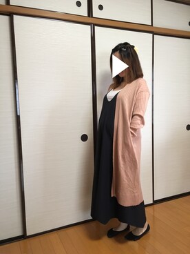「Lugnoncure（ルノンキュール）のアイテム（ジャケット/アウター、ピンク系）」を使った、sor*☺︎さん（レディース）の春コーディネート