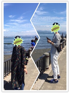 とむ。さん（レディース・159cm）の春コーディネート