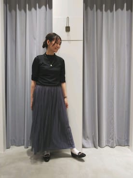 「Te chichi TERRASSE」｜「アイテム（アクセサリー）」を使った、yuumi*さん（レディース・160cm）の秋コーディネート