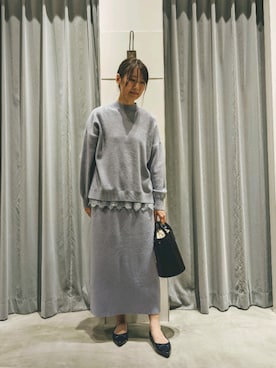「Te chichi TERRASSE」｜「アイテム（ワンピース/ドレス）」を使った、yuumi*さん（レディース・160cm）の秋コーディネート