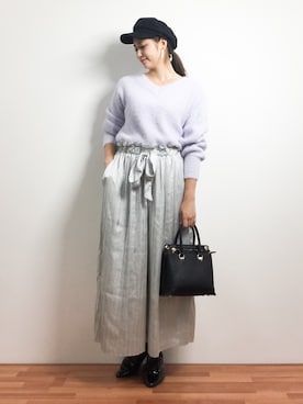 marinaさん（レディース・162cm）の冬コーディネート