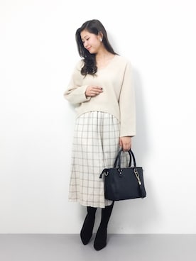marinaさん(レディース・162cm)の冬コーディネート