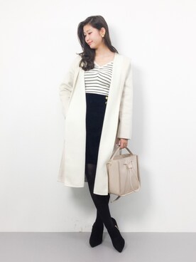 marinaさん（レディース・162cm）の冬コーディネート