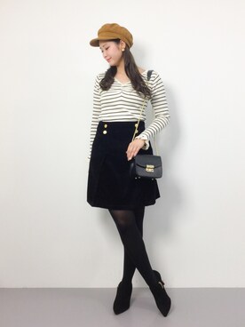 marinaさん（レディース・162cm）の冬コーディネート