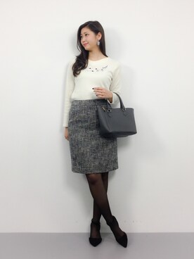 marinaさん（レディース・162cm）の冬コーディネート