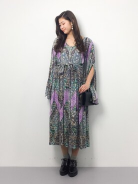 「AIC.（エーアイシー）のアイテム」を使った、marinaさん（レディース・162cm）の冬コーディネート