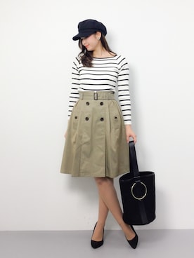 marinaさん（レディース・162cm）の春コーディネート