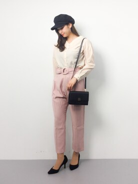 marinaさん（レディース・162cm）の春コーディネート