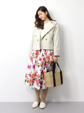 marinaさん（レディース・162cm）の春コーディネート