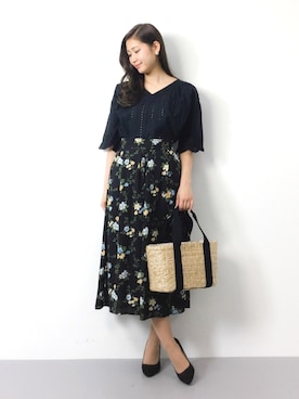 「スカウチョ」｜marinaさん（レディース・162cm）の春コーディネート