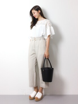 marinaさん（レディース・162cm）の春コーディネート