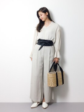 marinaさん（レディース・162cm）の春コーディネート