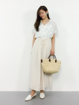 marinaさん（レディース・162cm）の夏コーディネート