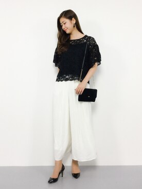 「Te chichi TERRASSE（テチチテラス）のアイテム」を使った、marinaさん（レディース・162cm）の夏コーディネート