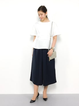 「Te chichi TERRASSE（テチチテラス）のアイテム」を使った、marinaさん（レディース・162cm）の夏コーディネート