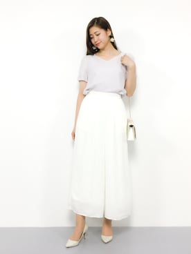 「Te chichi TERRASSE（テチチテラス）のアイテム」を使った、marinaさん（レディース・162cm）の夏コーディネート