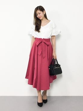 marinaさん（レディース・162cm）の夏コーディネート