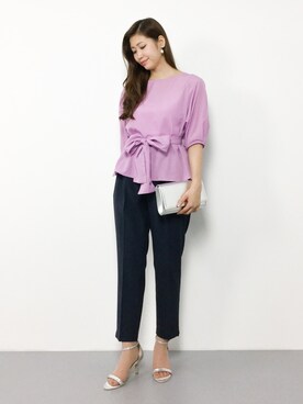 marinaさん（レディース・162cm）の夏コーディネート