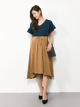 marinaさん（レディース・162cm）の夏コーディネート