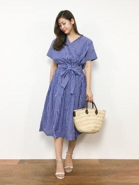 marinaさん（レディース・162cm）の夏コーディネート