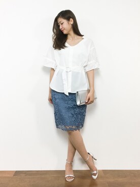 marinaさん（レディース・162cm）の夏コーディネート