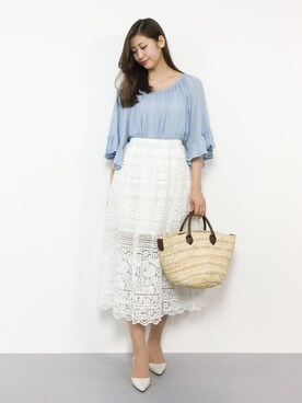 marinaさん（レディース・162cm）の夏コーディネート