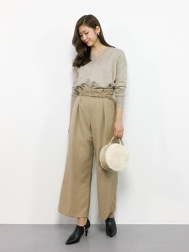 marinaさん（レディース・163cm）の秋コーディネート