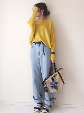 まるちわさん（レディース・160cm）の春コーディネート