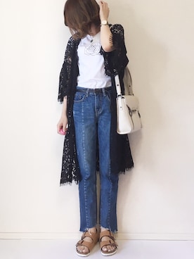 まるちわさん（レディース・160cm）の春コーディネート