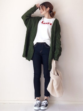 まるちわさん(レディース・160cm)の秋コーディネート