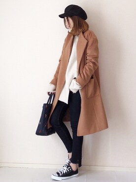 まるちわさん（レディース・160cm）の冬コーディネート