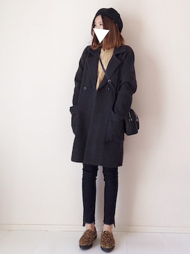まるちわさん（レディース・160cm）の冬コーディネート