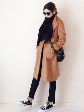 まるちわさん（レディース・160cm）の冬コーディネート