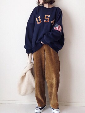 まるちわさん（レディース・160cm）の冬コーディネート