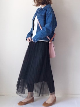 まるちわさん（レディース・160cm）の春コーディネート