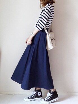 まるちわさん（レディース・160cm）の春コーディネート