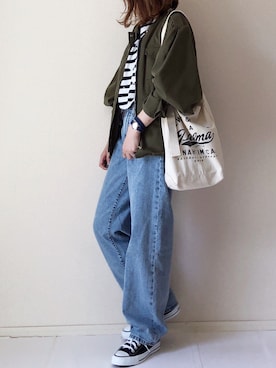 まるちわさん(レディース・160cm)の春コーディネート