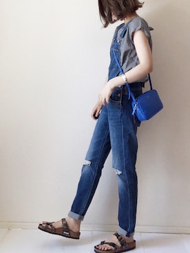 まるちわさん（レディース・160cm）の春コーディネート