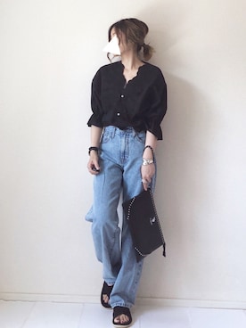 まるちわさん（レディース・160cm）の夏コーディネート