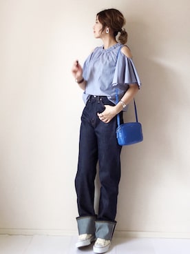 まるちわさん（レディース・160cm）の夏コーディネート