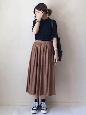 まるちわさん(レディース・160cm)の夏コーディネート