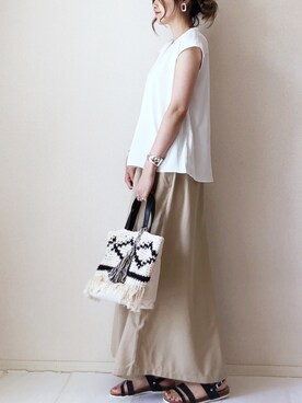 まるちわさん(レディース・160cm)の夏コーディネート