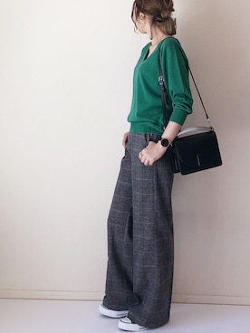 まるちわさん（レディース・160cm）の秋コーディネート