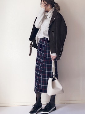 まるちわさん(レディース・160cm)の秋コーディネート