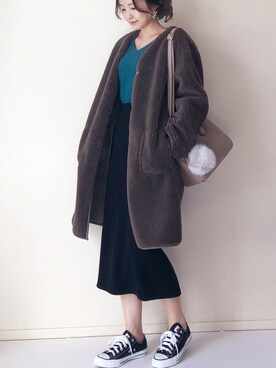 まるちわさん（レディース・160cm）の秋コーディネート